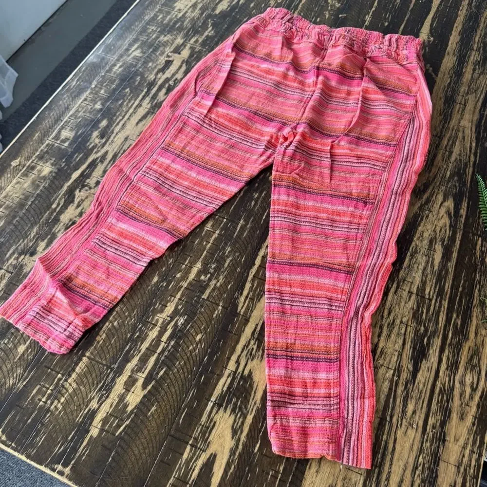 Free People - Stripe Boho Pants – Size XSMALL (Runs Big)